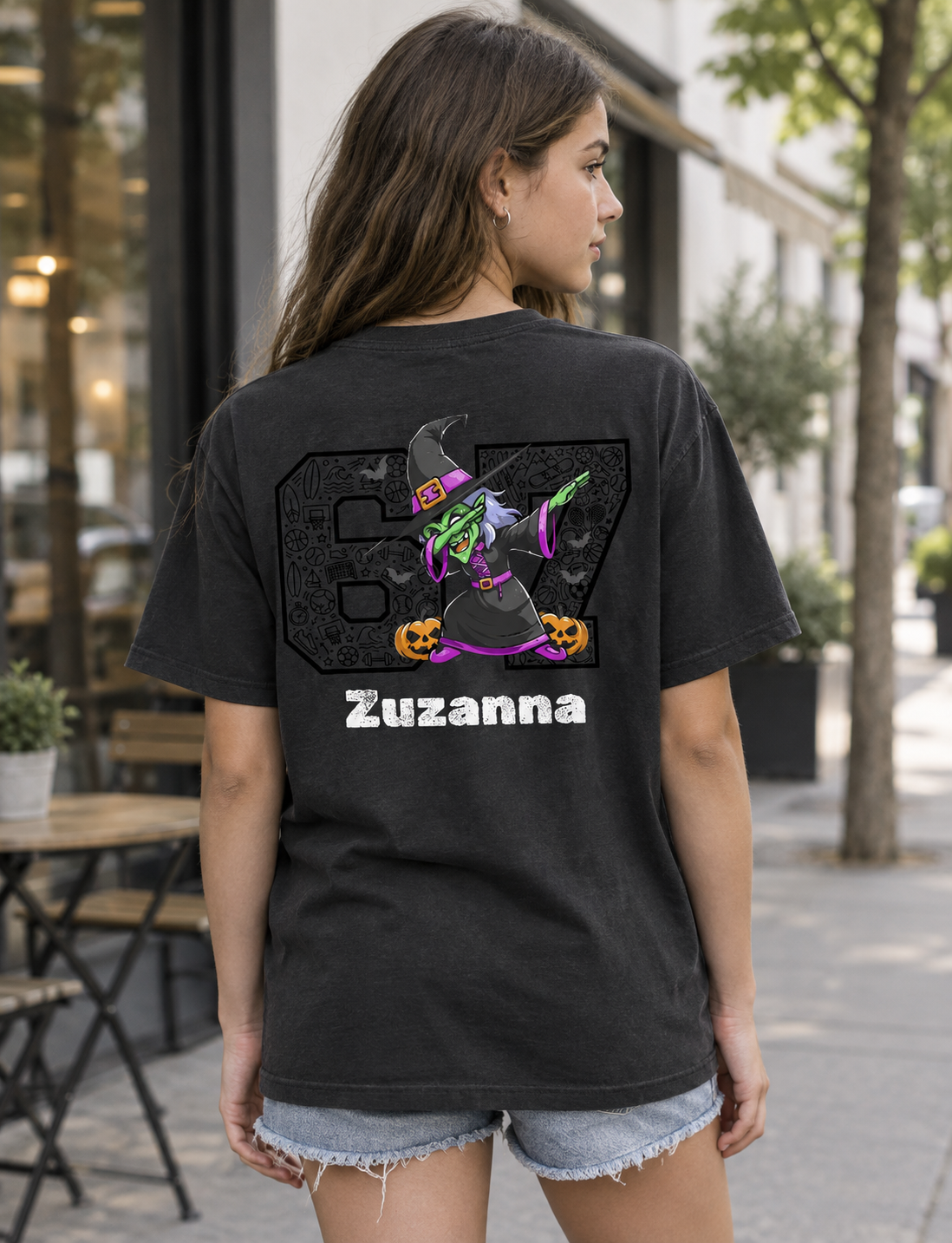 Witch Player – Koszulka z Twoim imieniem, postacią i numerem