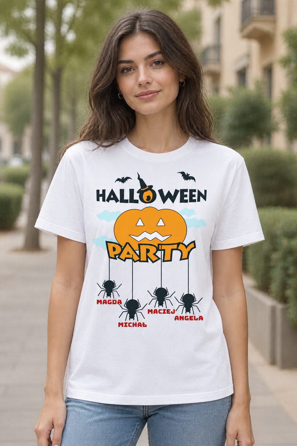 Halloween Party – Koszulka dla całej upiornej ekipy