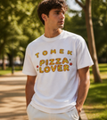 [cc] Pizza Lover – Koszulka dla tych, którzy kochają każdy kawałek życia - White - front